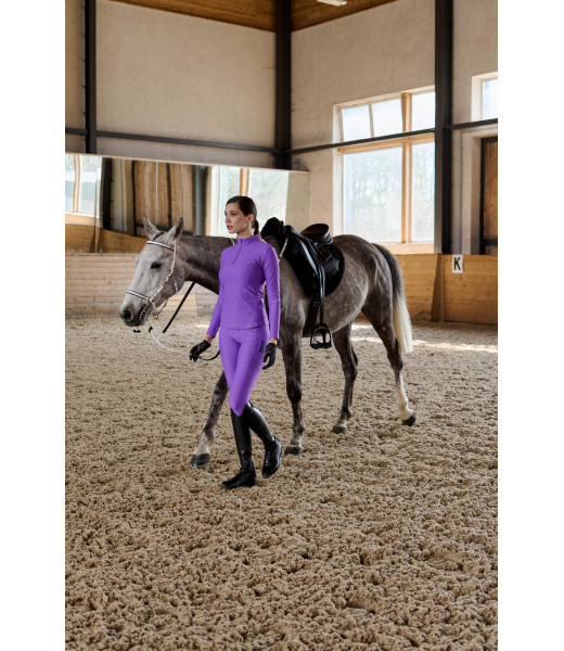 Леггинсы для верховой езды (Фиолетовые)