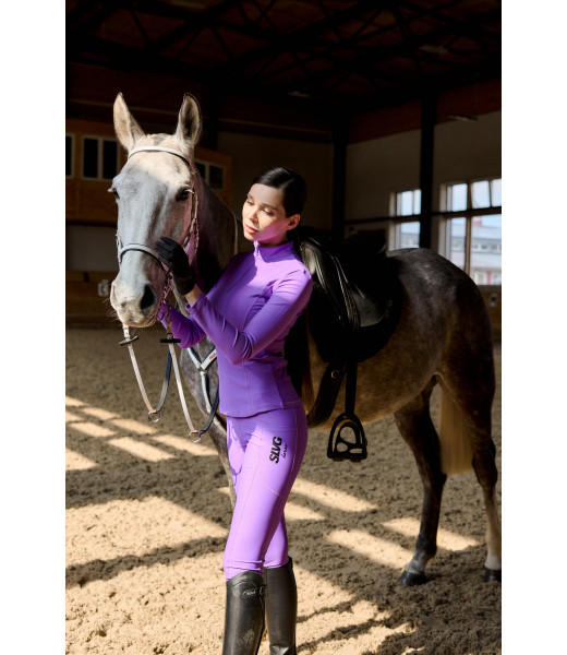 Водолазка для верховой езды (Фиолетовая)