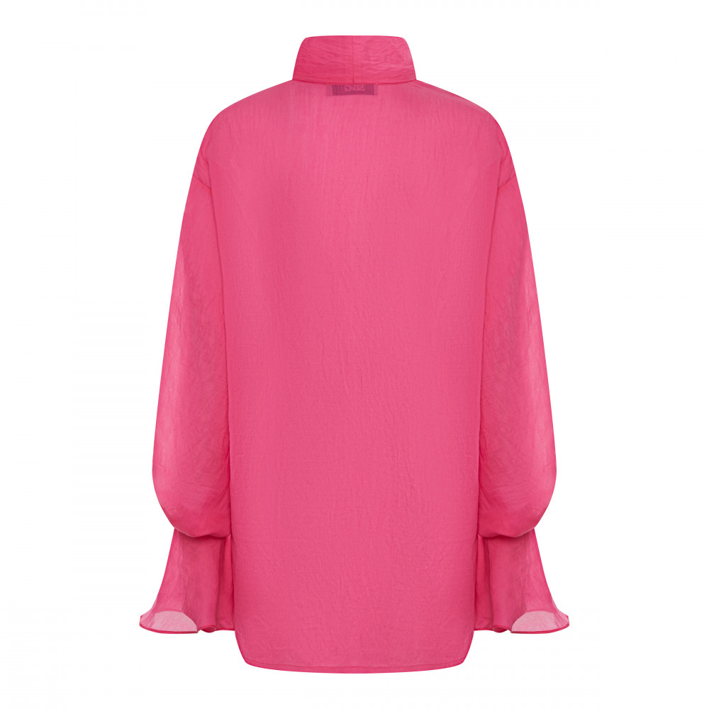 Блуза оверсайз фуксия