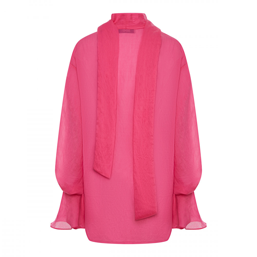 Блуза оверсайз фуксия