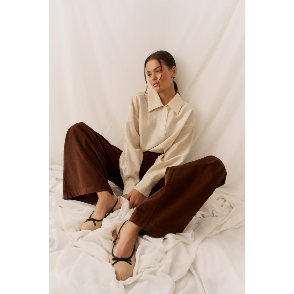 Брюки вельвет