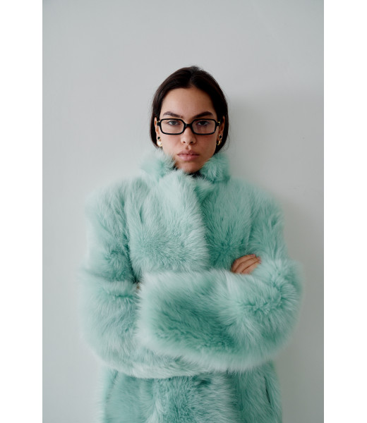1. Шуба бирюза