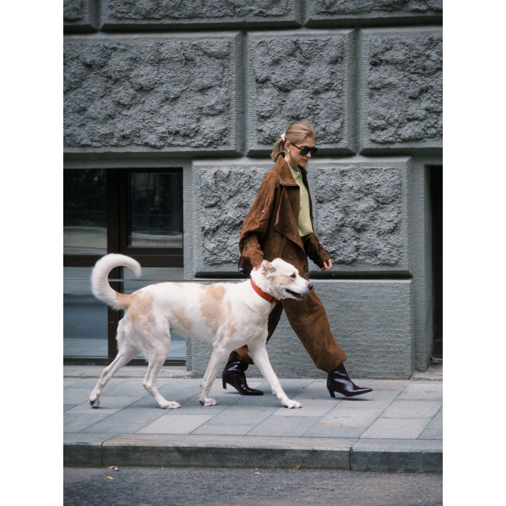 Куртка из замши, кэмел