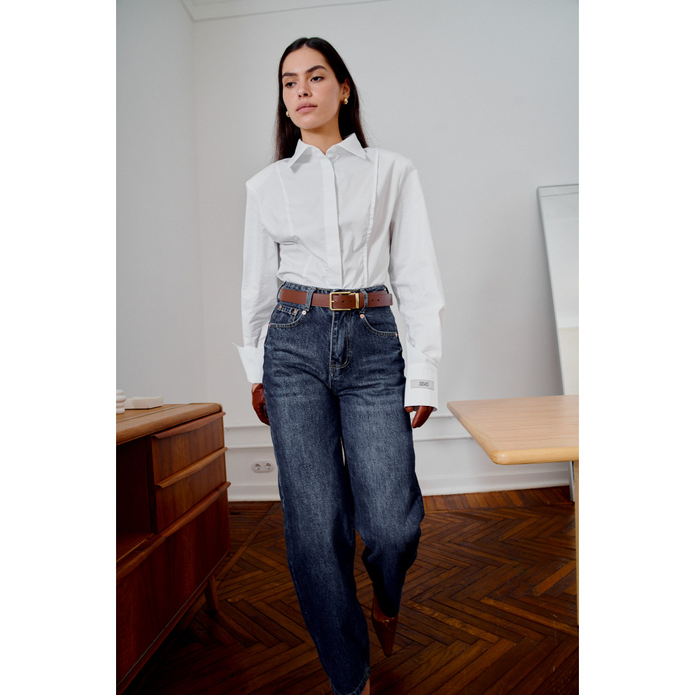 Рубашка белая