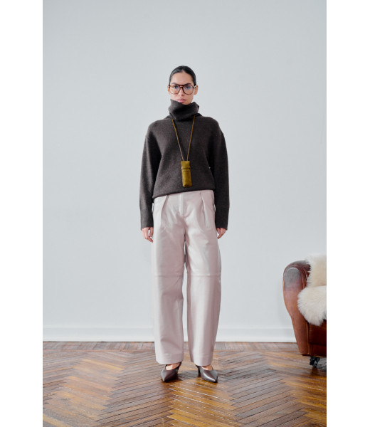 Брюки  бананы /беж