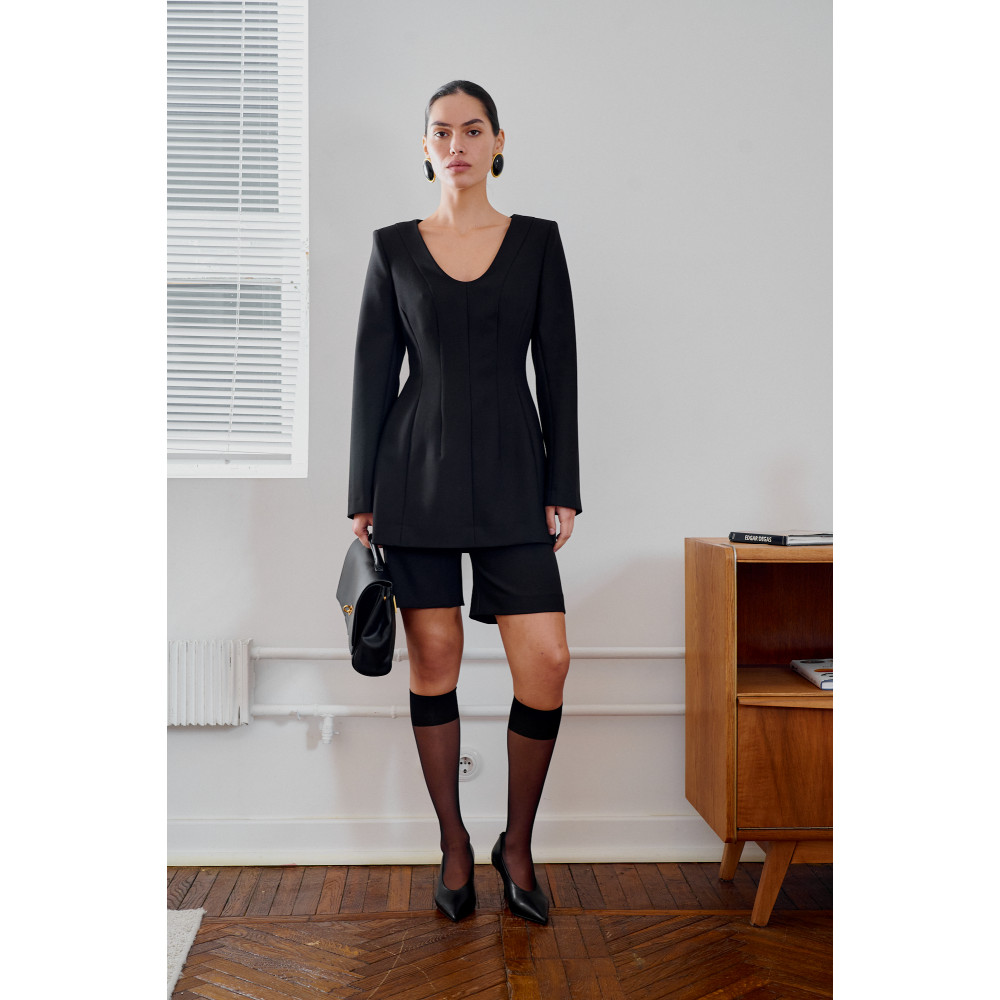 Платье  черное New