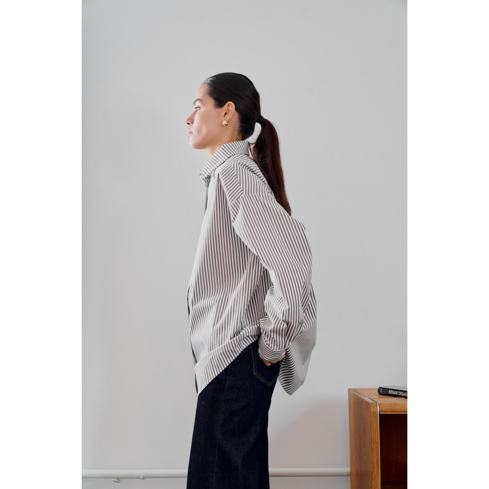 Рубашка в полоску