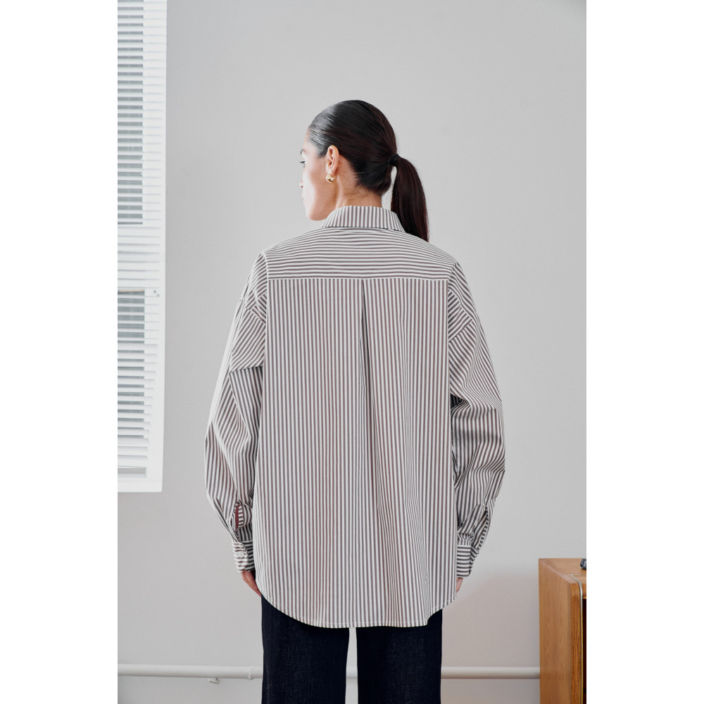 Рубашка в полоску